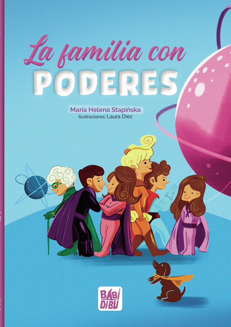 --La familia con poderes: portada