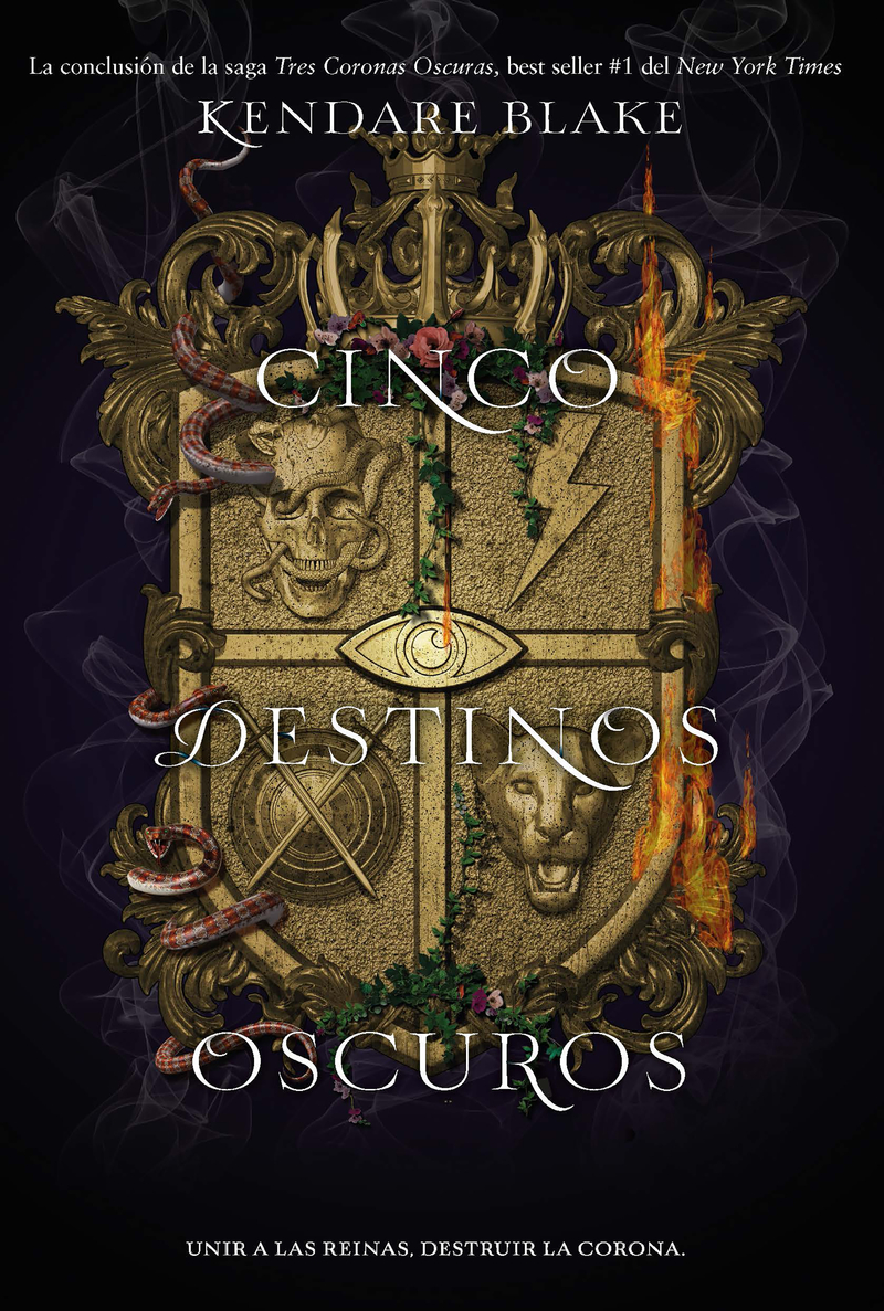 Cinco destinos oscuros: portada