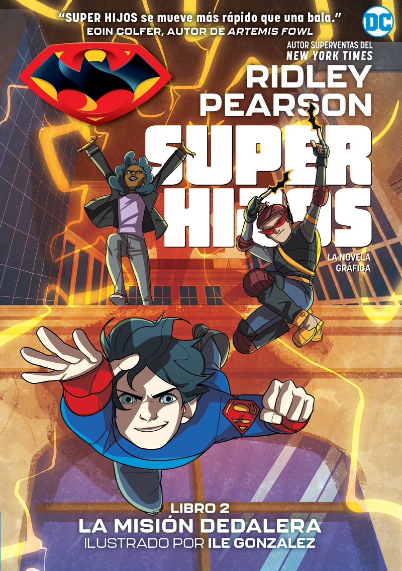 Super hijos: La misión Dedalera: portada