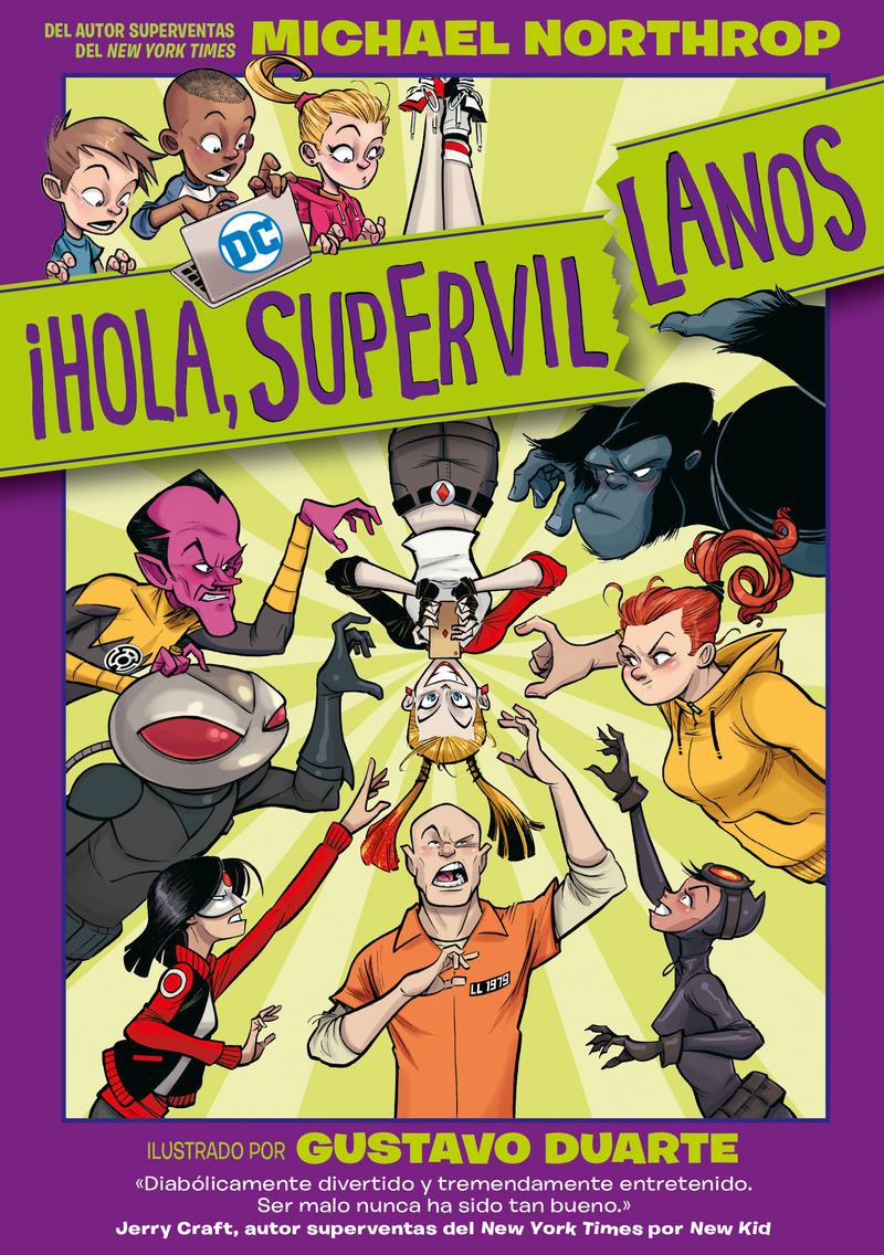 ¡Hola, supervillanos!: portada