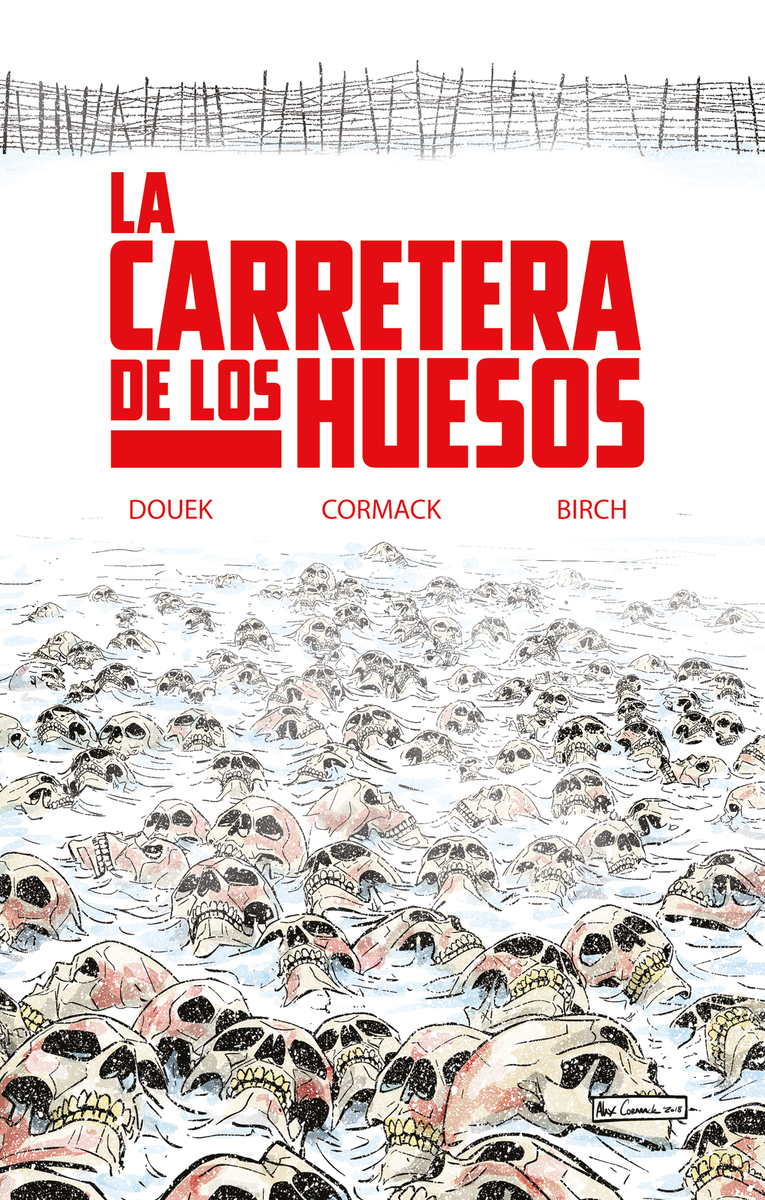 La carretera de los huesos: portada