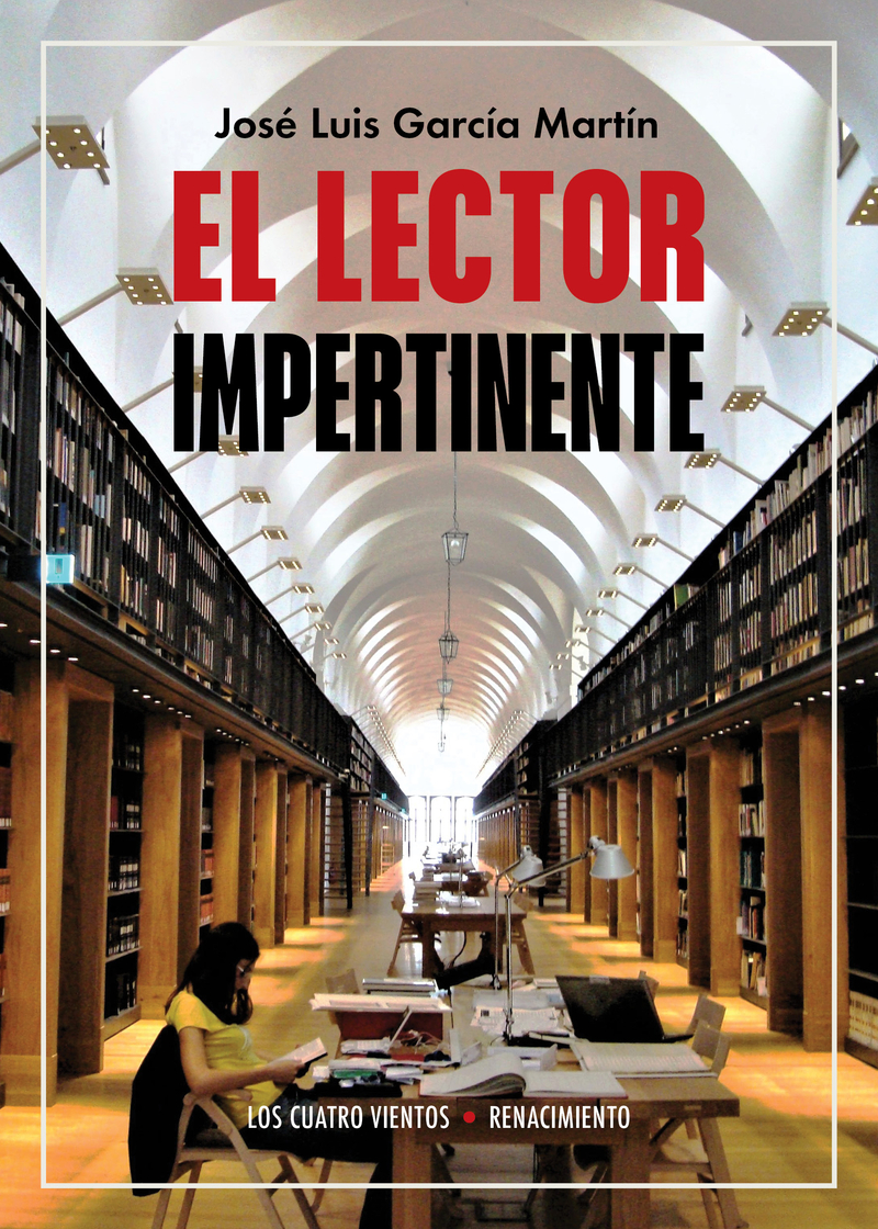 El lector impertinente: portada