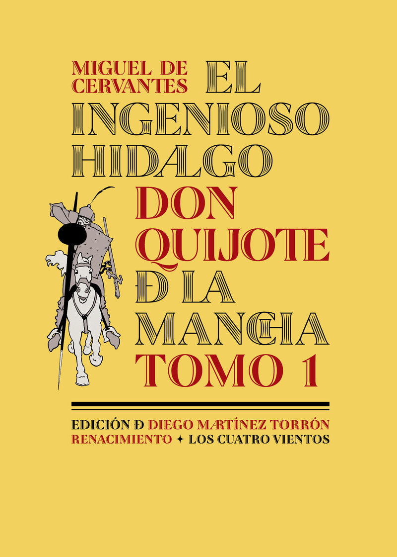 El ingenioso hidalgo don Quijote de la Mancha: portada