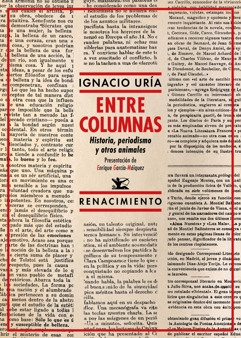 Entre columnas: portada