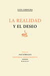 La realidad y el deseo (3ª ED): portada