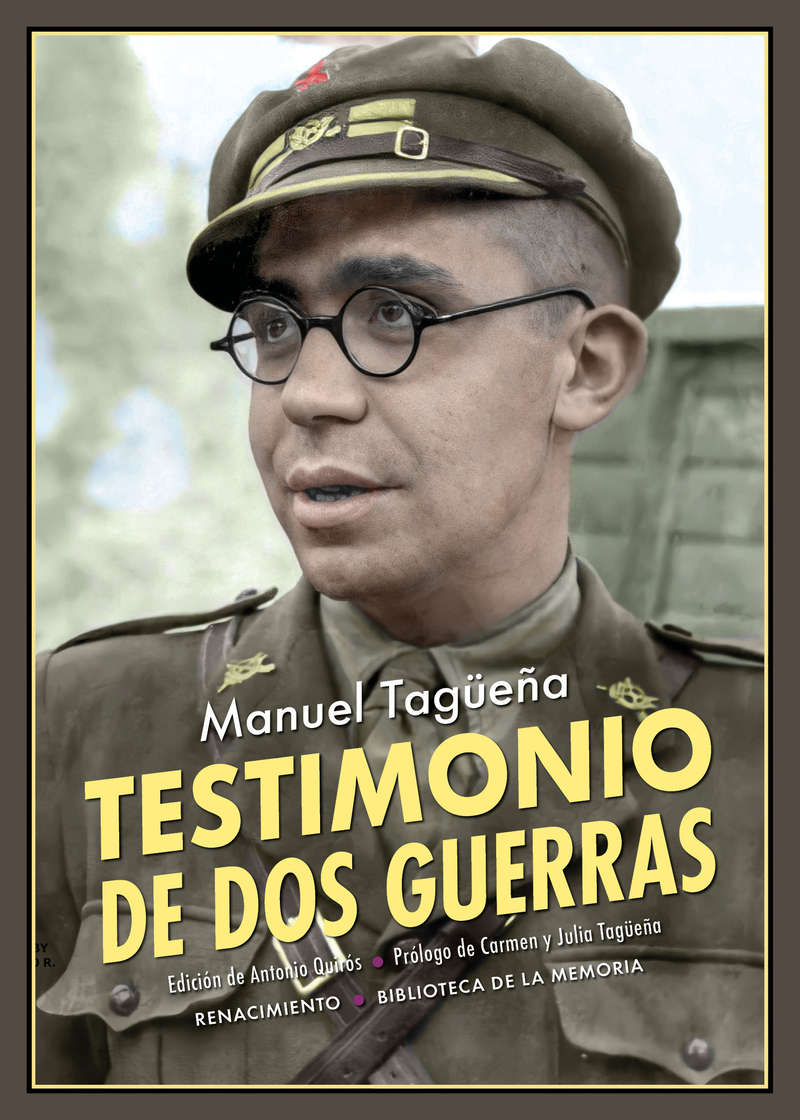 Testimonio de dos guerras: portada