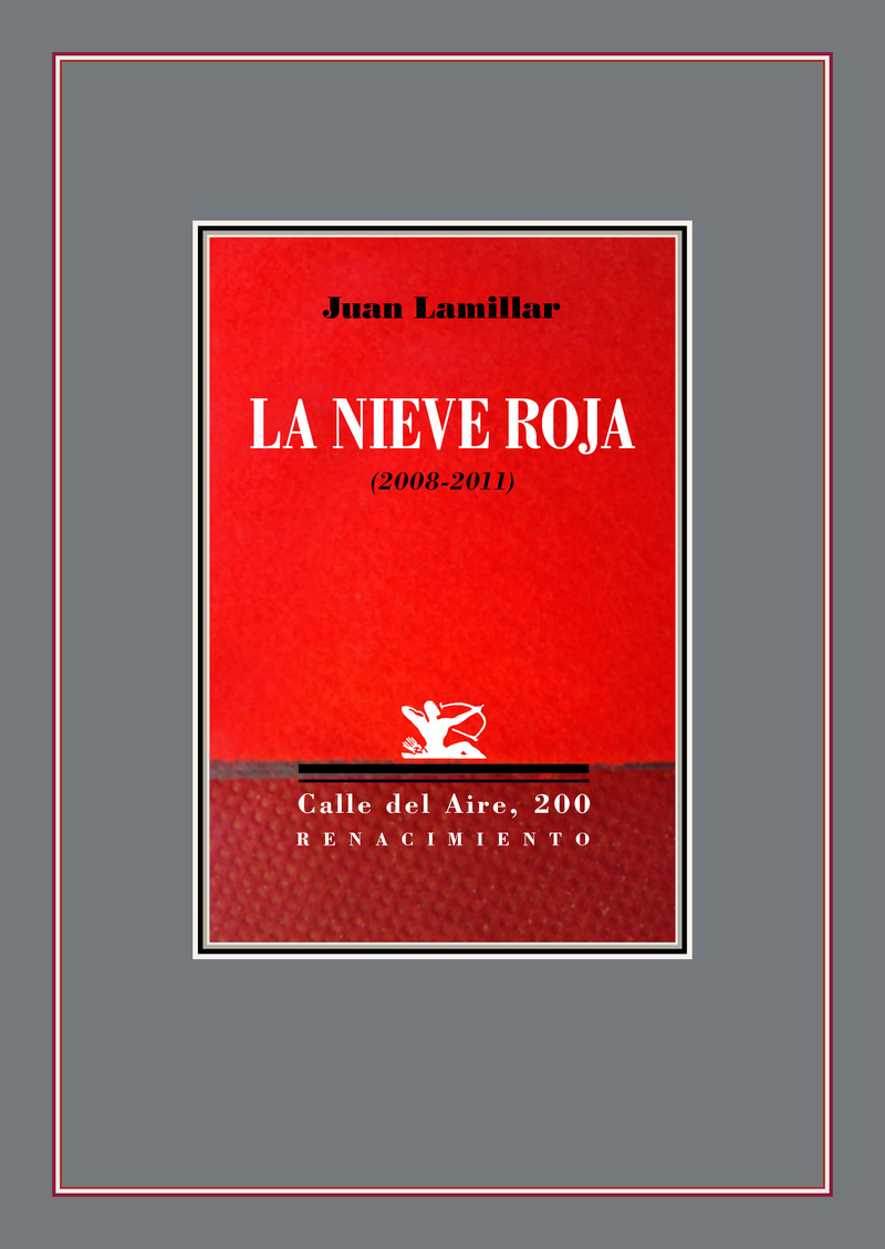 La nieve roja: portada