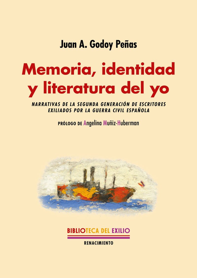Memoria, identidad y literatura del yo: portada
