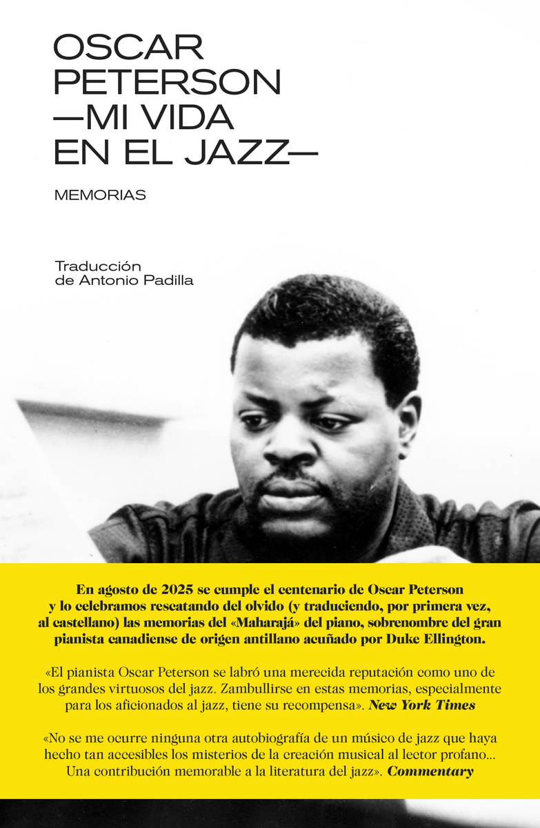 OSCAR PETERSON: MI VIDA EN EL JAZZ: portada