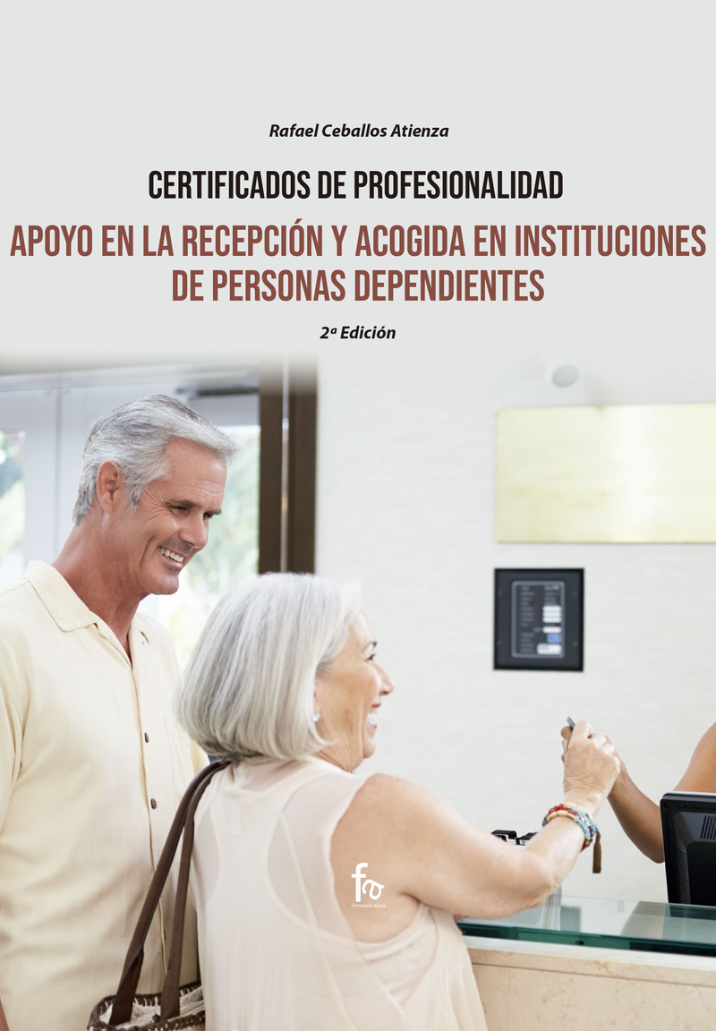 APOYO EN LA RECEPCIÓN Y ACOGIDA DE INSTITUCIONES DE PERSONAS: portada