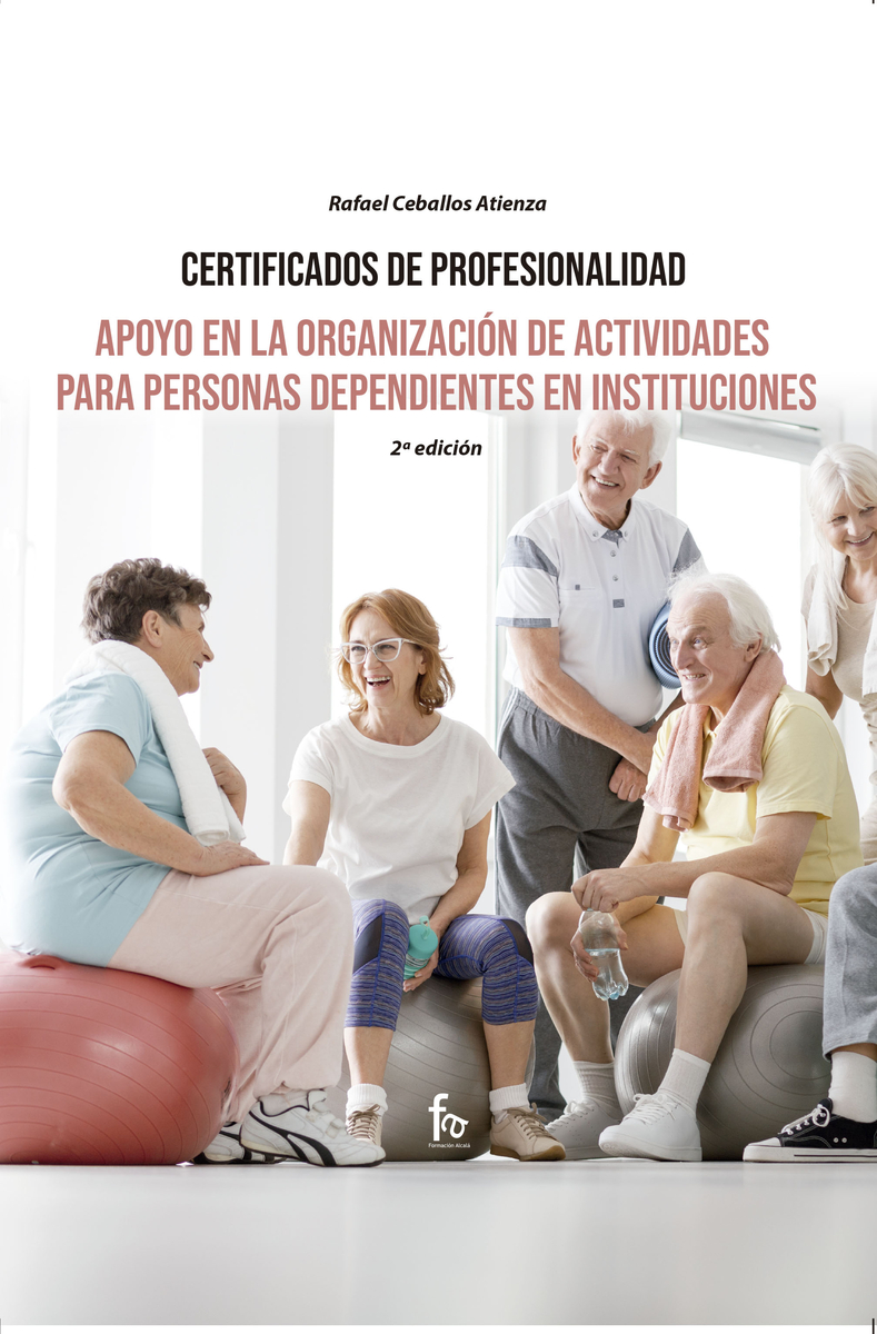 APOYO EN LA ORGANIZACIÓN DE ACTIVIDADES PARA PERSONAS: portada