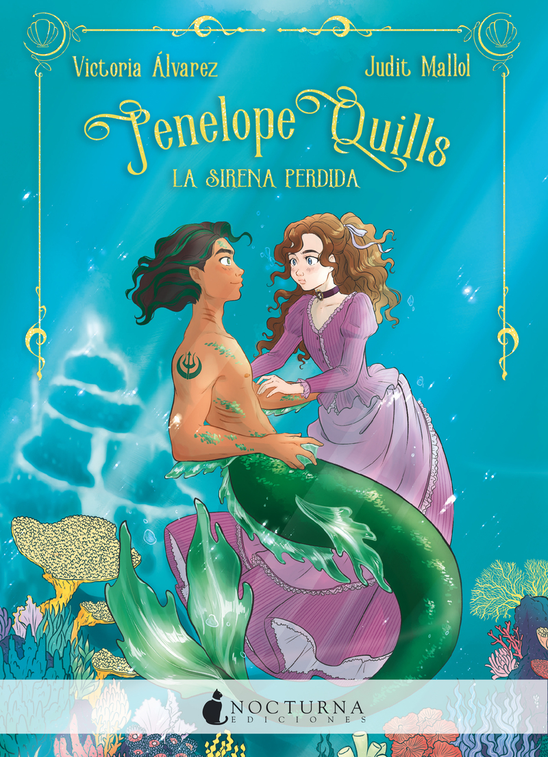 PENELOPE QUILLS: LA SIRENA PERDIDA: portada