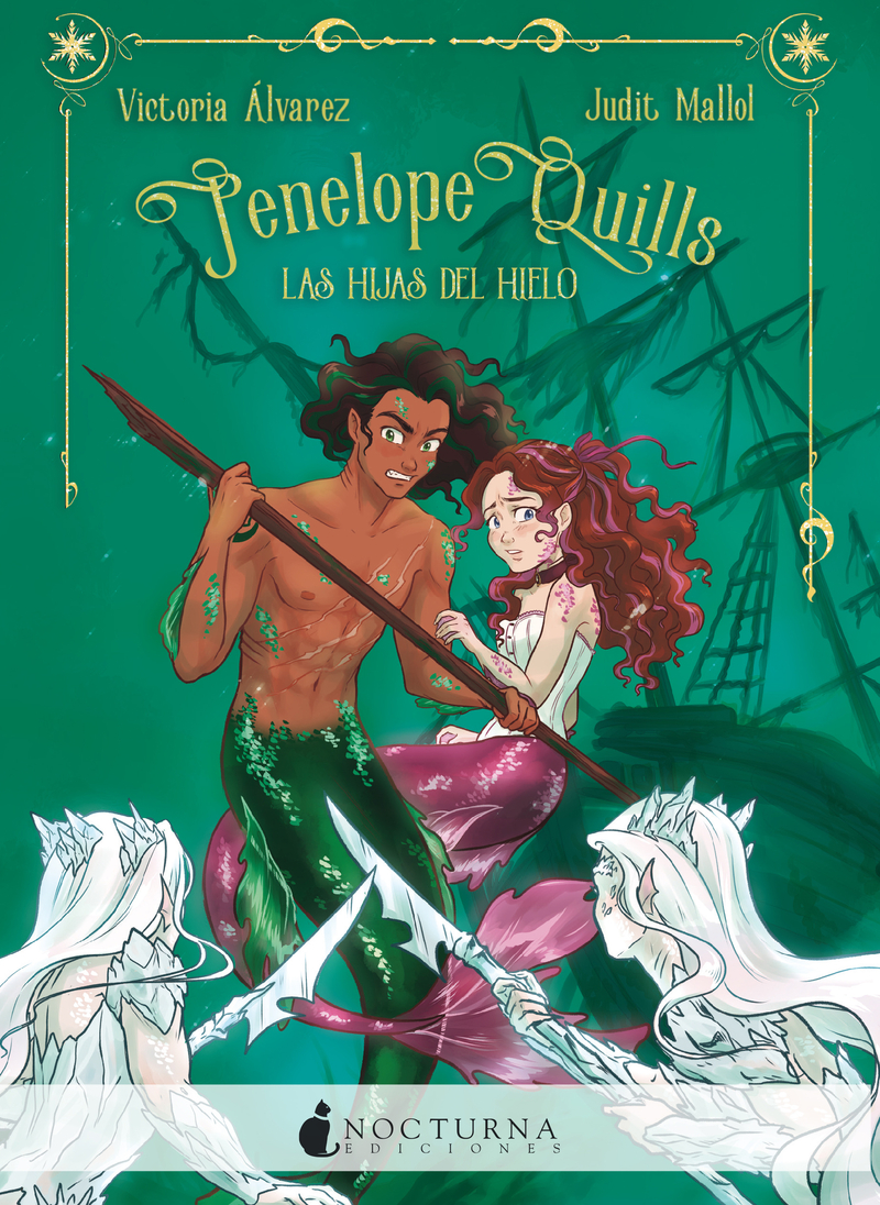 PENELOPE QUILLS: LAS HIJAS DEL HIELO: portada