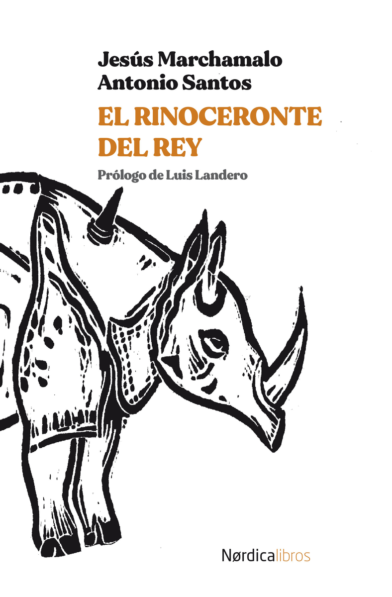 El rinoceronte del rey: portada