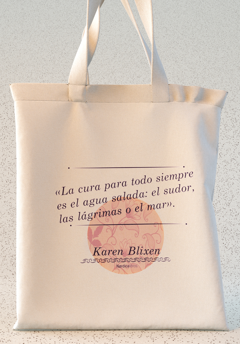 Bolsa Karen Blixen: portada