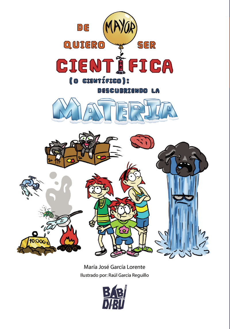 De mayor quiero ser Científica (o Científico): portada