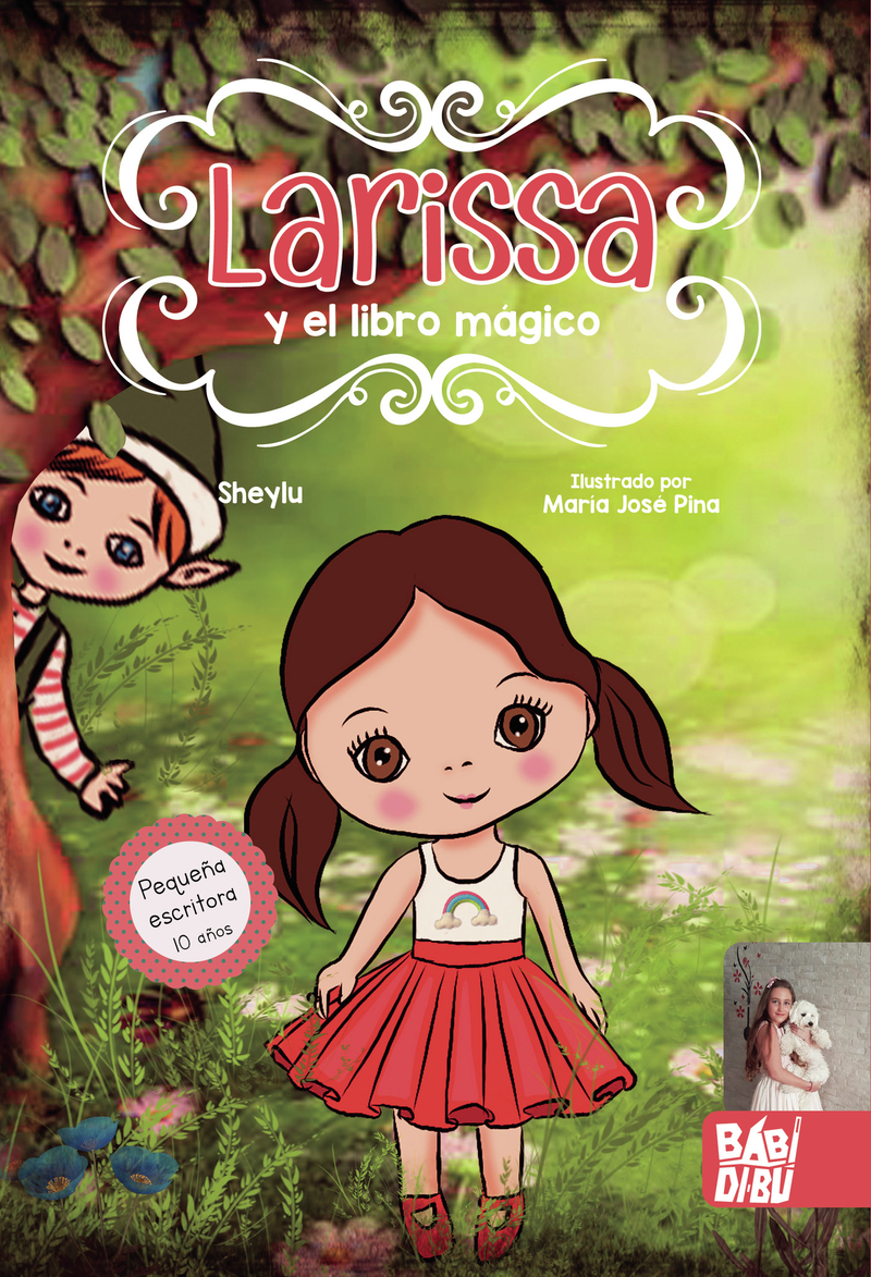 Larissa y el libro mágico: portada