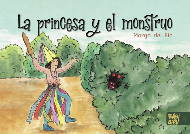 La princesa y el monstruo: portada