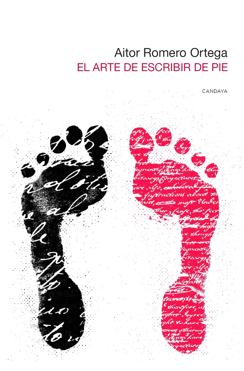 El arte de escribir de pie: portada