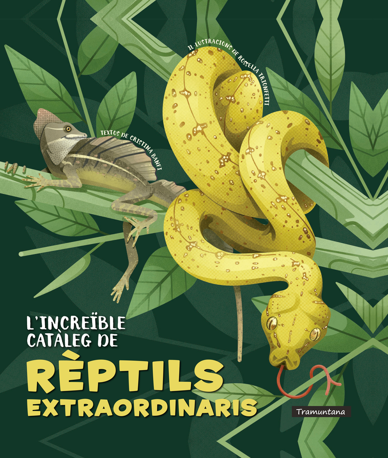 L'increïble catàleg de rèptils extraordinaris: portada