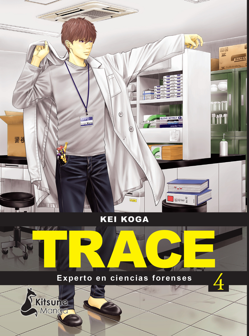 Trace: experto en ciencias forenses 4: portada