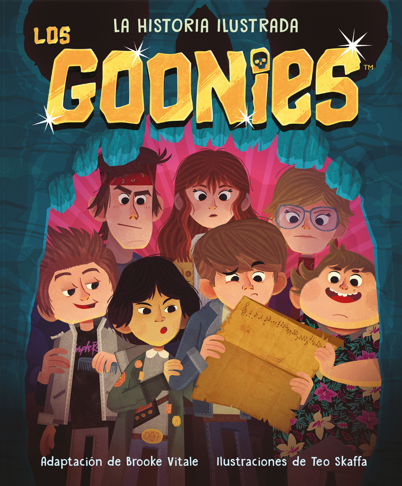 Los Goonies. La historia ilustrada: portada