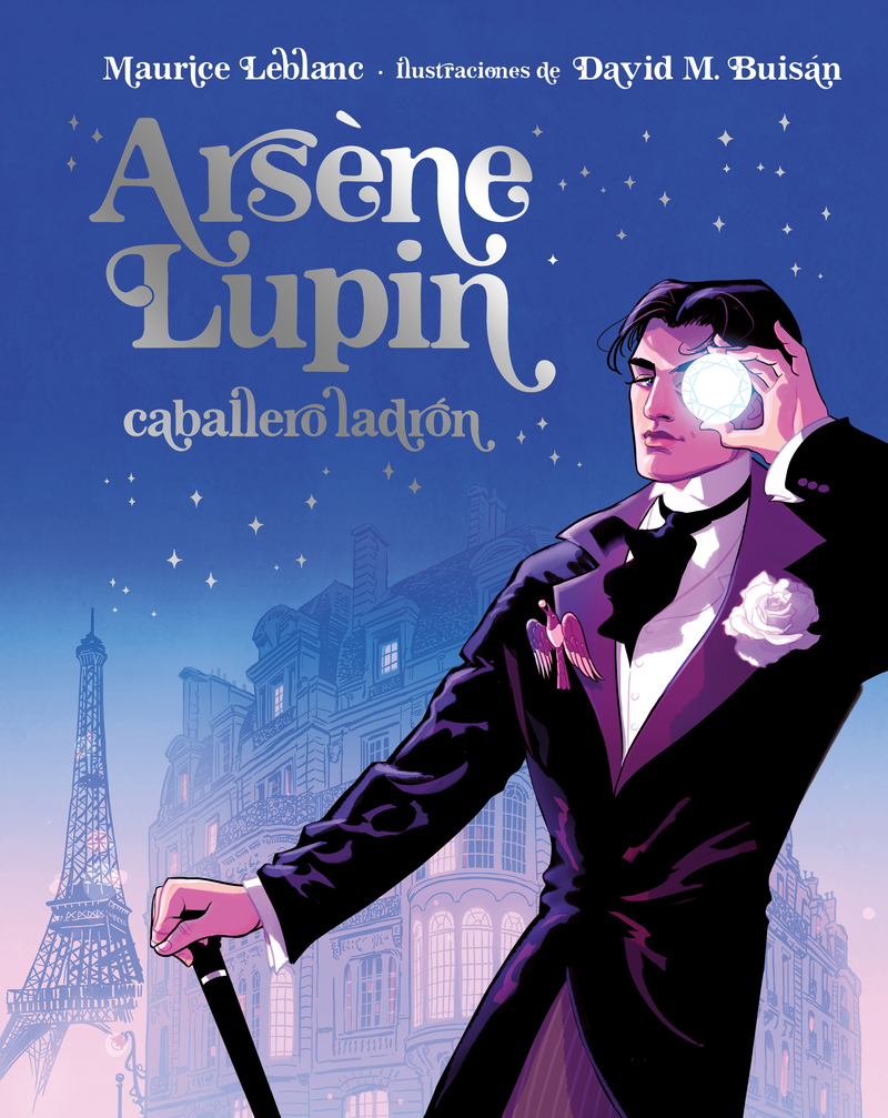 Arsène Lupin, Caballero Ladrón. Edición Ilustrada: portada