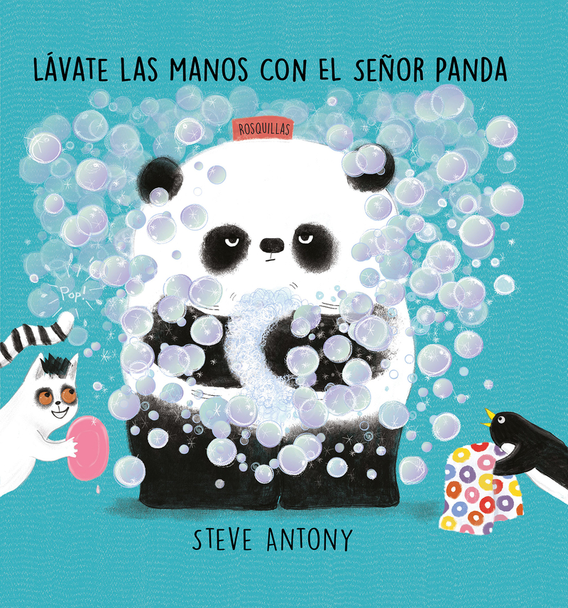 Lvate las manos con el seor Panda: portada