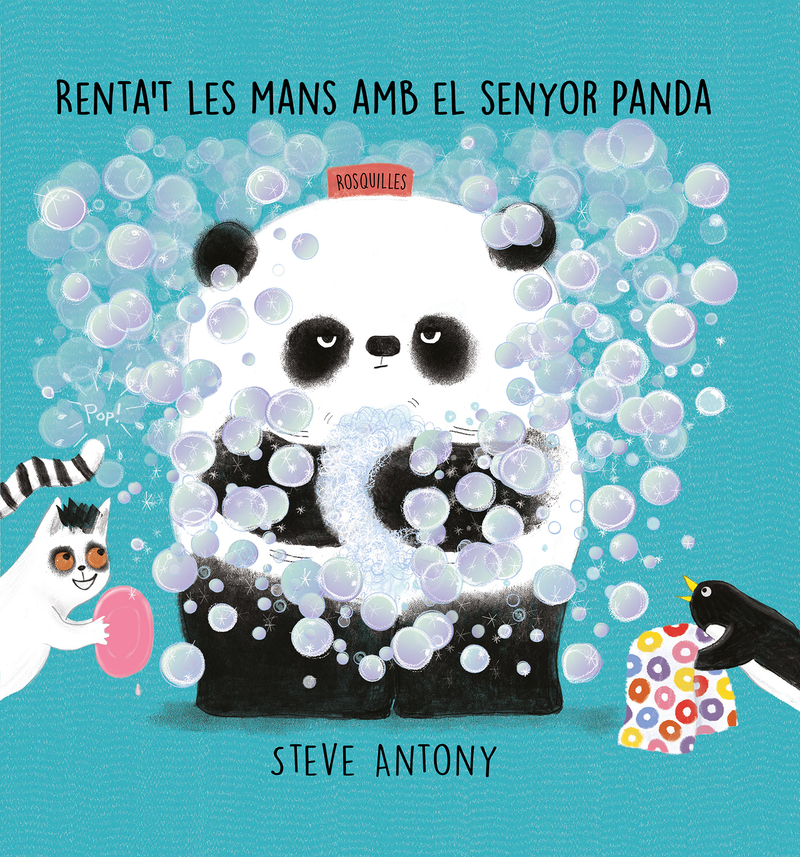 Renta't les mans amb el senyor Panda: portada