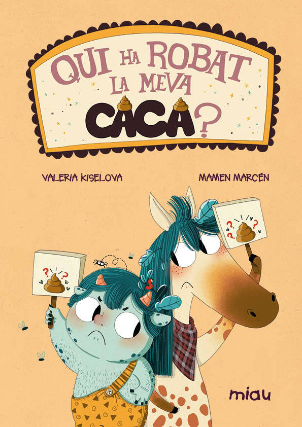 Qui ha robat la meva caca?: portada