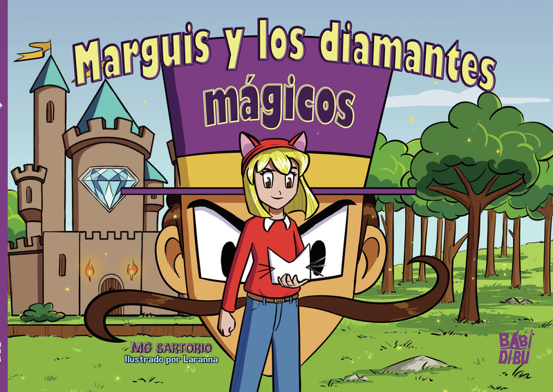 Marguis y los diamantes mágicos: portada