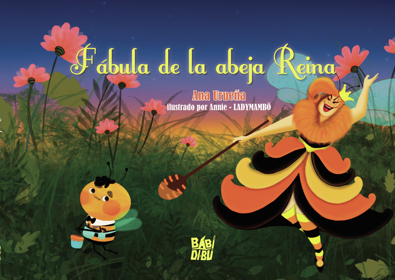 Fábula de la abeja reina: portada