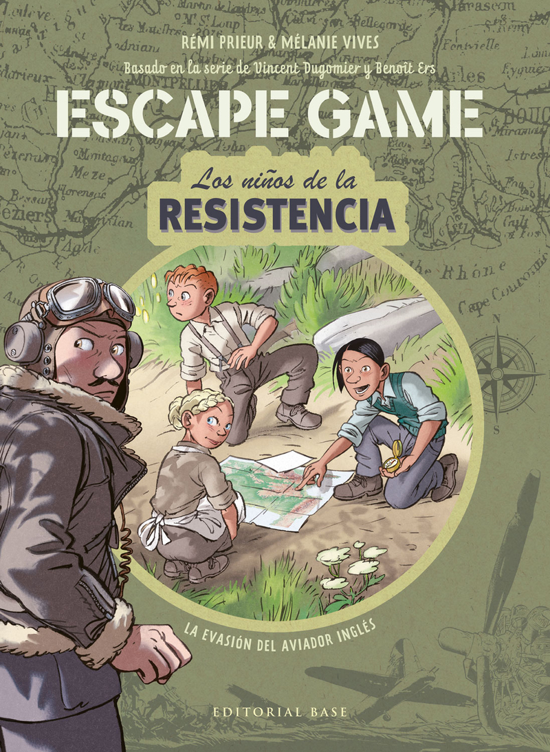 Los nios de la Resistencia. Escape Game: portada
