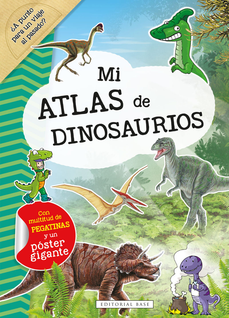 MI ATLAS DE DINOSAURIOS: portada