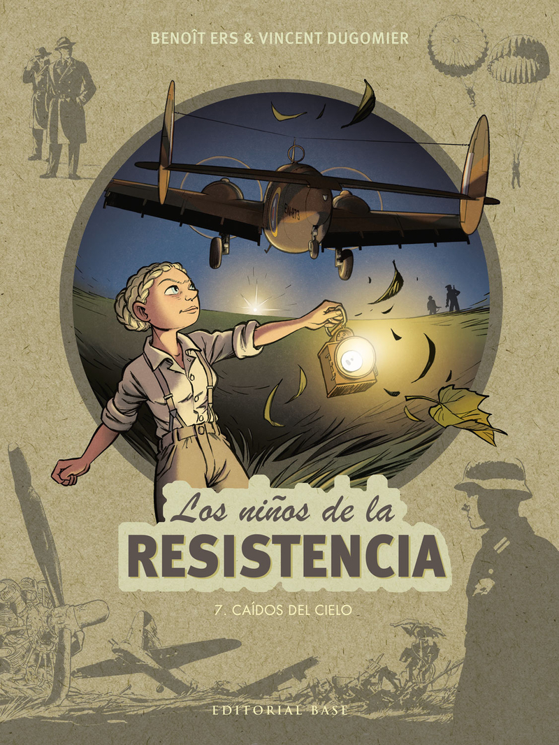 Los nios de la Resistencia 7. Cados del cielo: portada