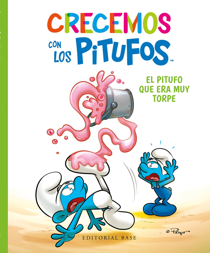 CRECEMOS CON LOS PITUFOS 2. EL PITUFO QUE ERA MUY TORPE: portada