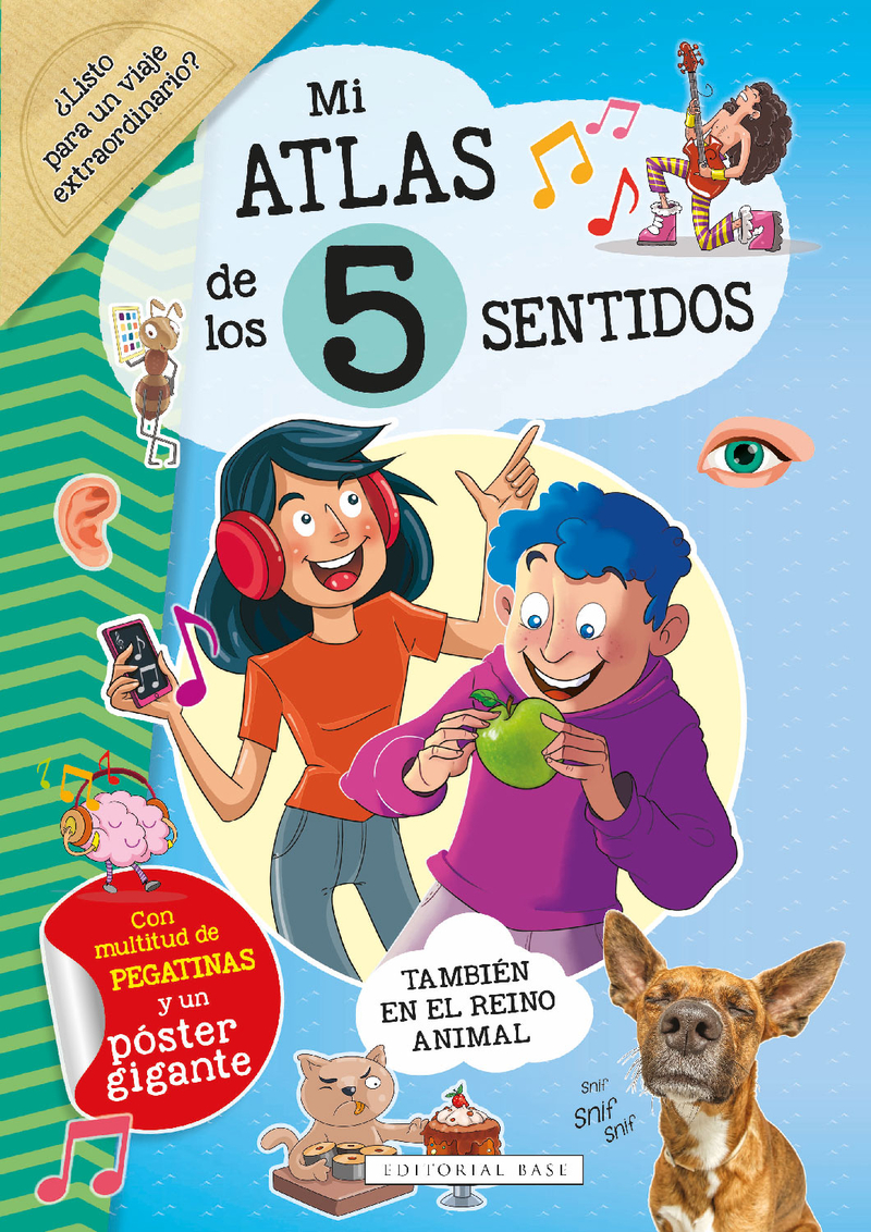 MI ATLAS DE LOS 5 SENTIDOS: portada