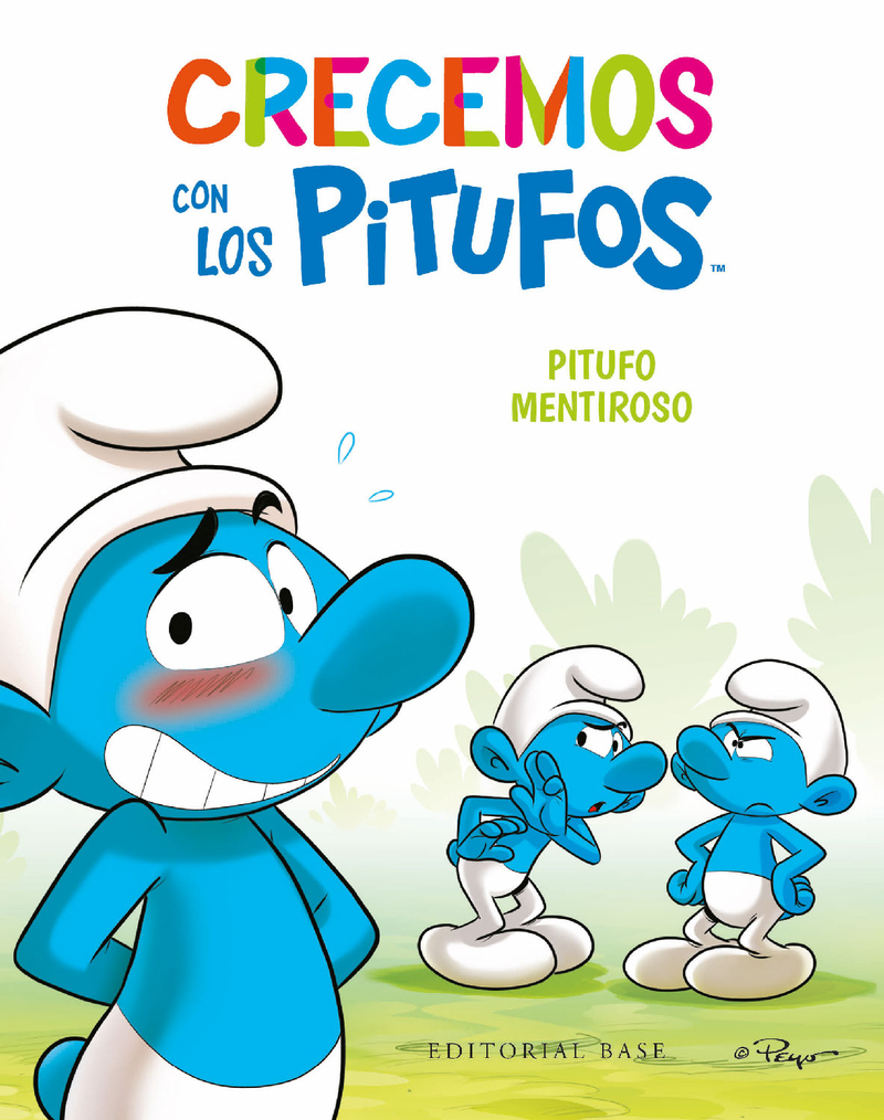 CRECEMOS CON LOS PITUFOS 6.  PITUFO MENTIROSO: portada