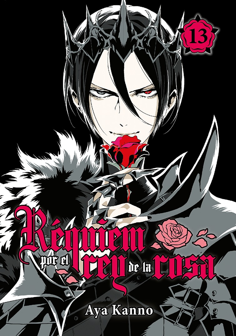 Rquiem por el rey de la rosa, vol. 13: portada