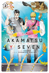 Akamatsu y Seven, macarras in love, vol. 2 (2ªED): portada
