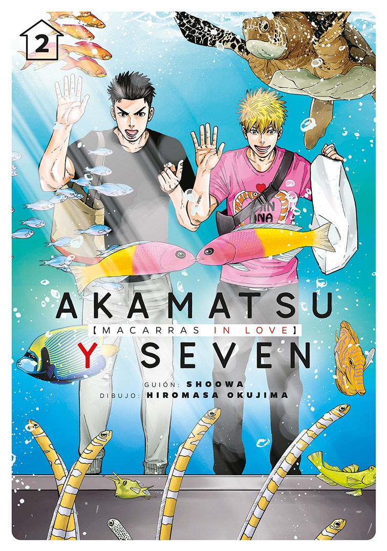Akamatsu y Seven, macarras in love, vol. 2 (2ªED): portada