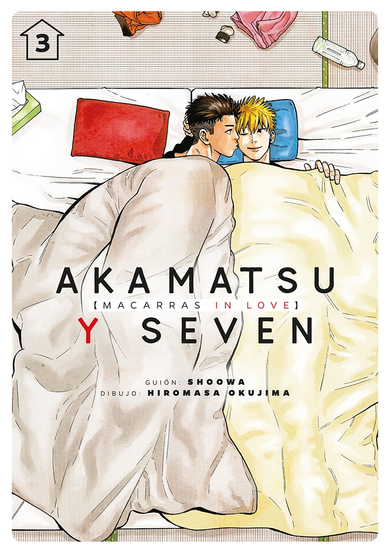 Akamatsu y Seven, macarras in love, vol. 3: portada