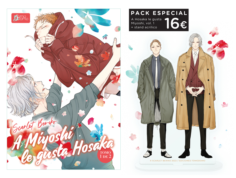 A Miyoshi le gusta Hosaka, vol. 1 (edicin especial): portada