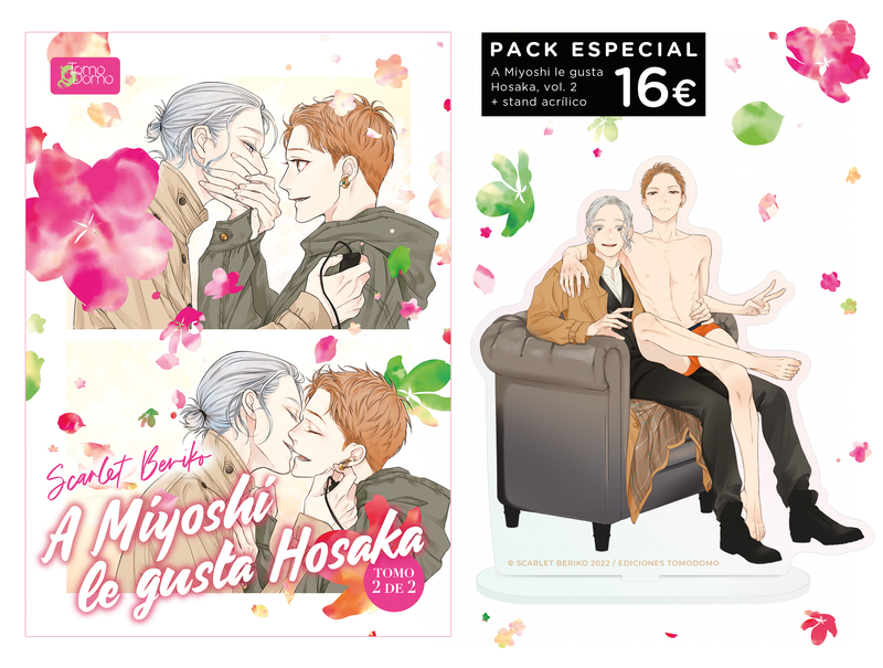 A Miyoshi le gusta Hosaka, vol. 2 (ed. especial): portada