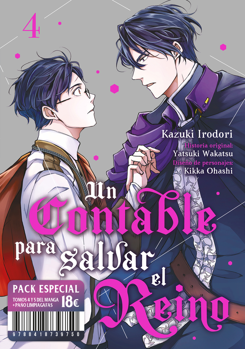 Pack Un contable para salvar el reino, vol. 4 y 5: portada