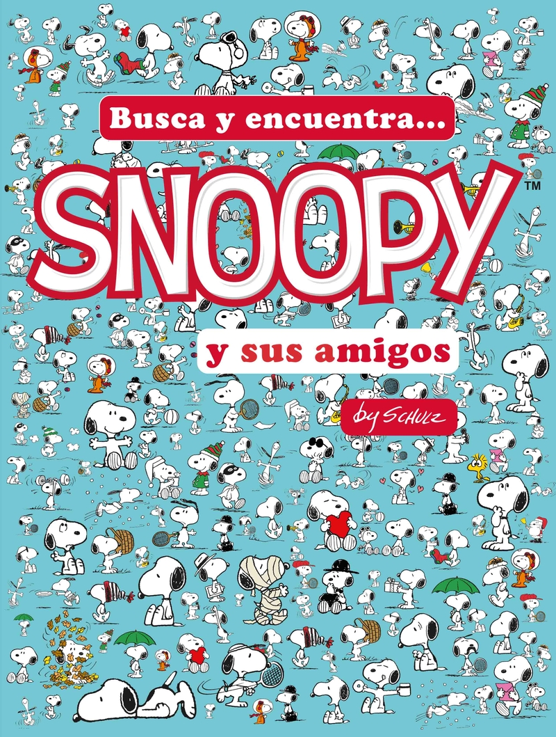 Busca y encuentra... Snoopy y sus amigos: portada