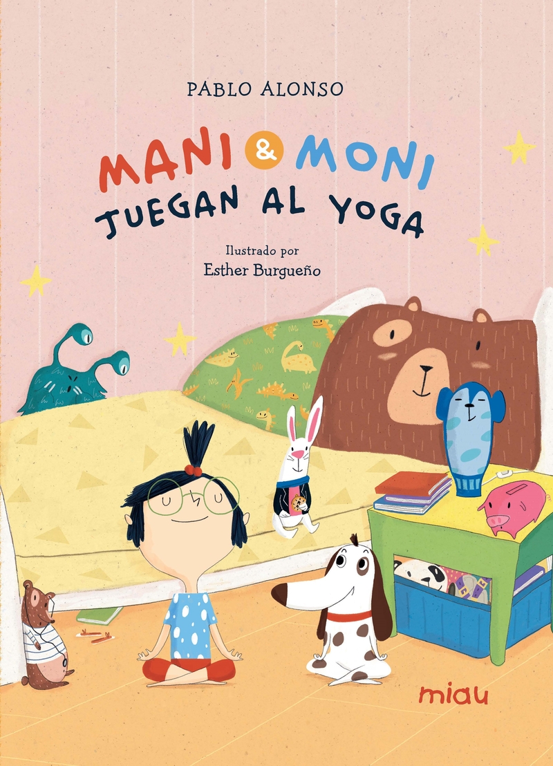 Mani y Moni juegan al yoga: portada