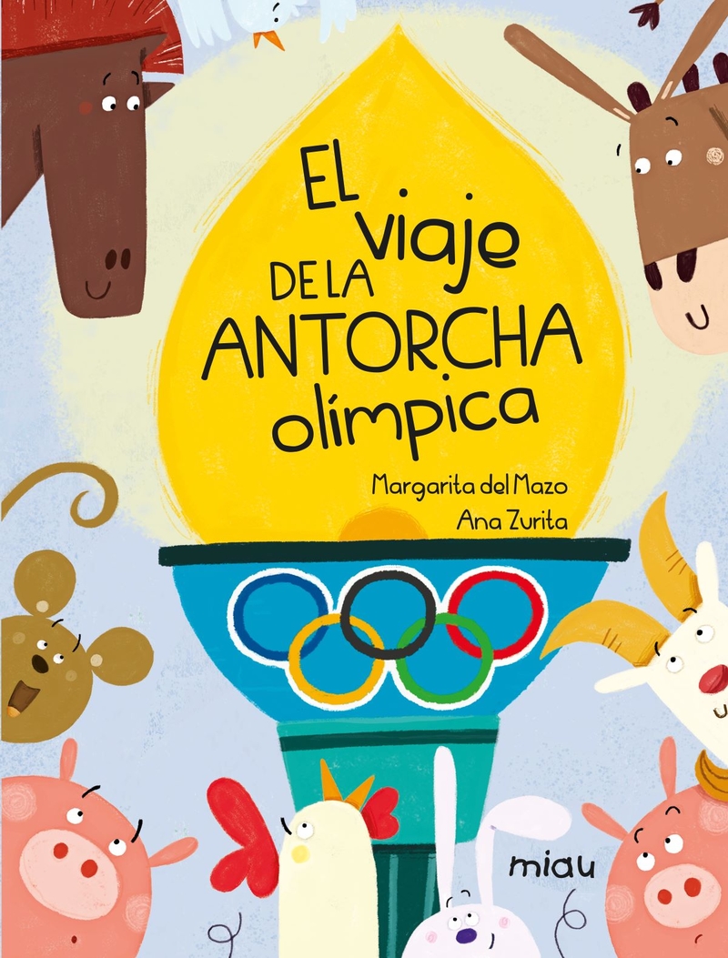El viaje de la antorcha olímpica: portada