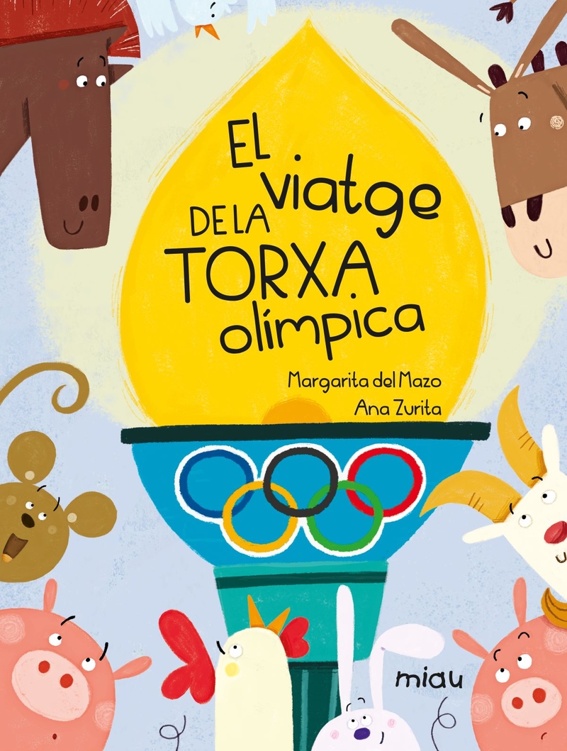 El viatge de la torxa olímpica: portada