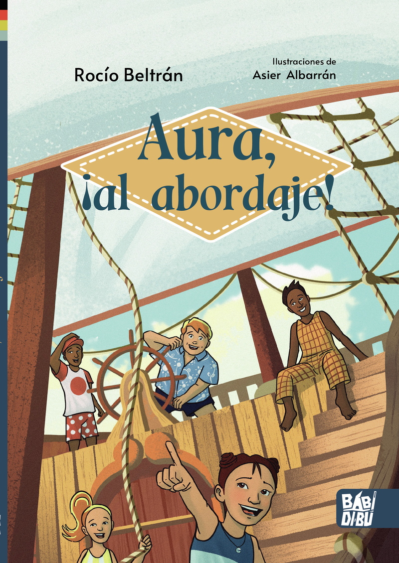 Aura, ¡al abordaje!: portada